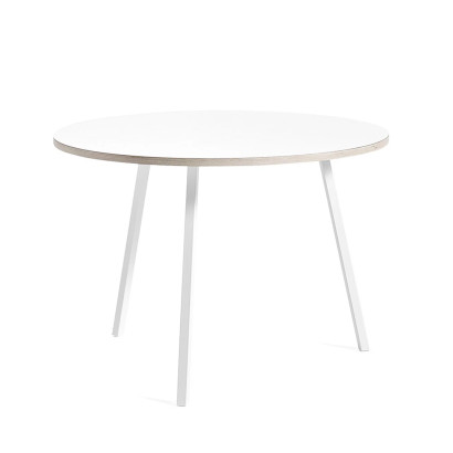 Tisch Loop Stand Round Table - Ø105 cm, Weiß