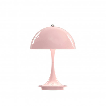 Tischleuchte Panthella Portable Metall - Pale Rose