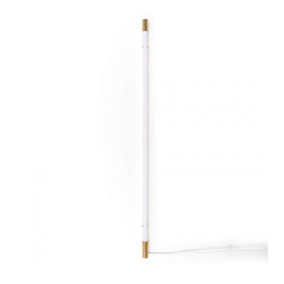 Wandlampe Linea Golden End White