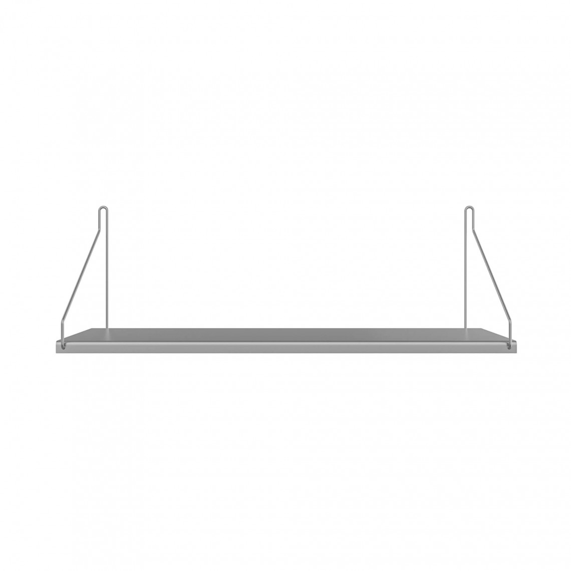 Hylde Shelf - hylde i rustfrit stål, Bredde 60 cm, Dybde 20 cm