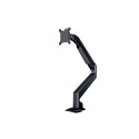 M VESA Gas Lift Arm Single Black