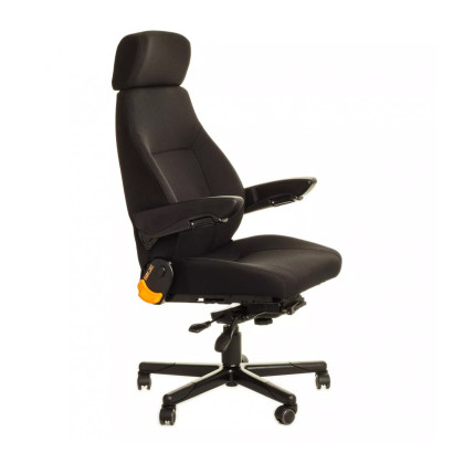 Fauteuil ISRI 24SEVEN - Fauteuil pour poste de surveillance, tissu