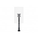 M VESA Gas Lift Arm Single Black