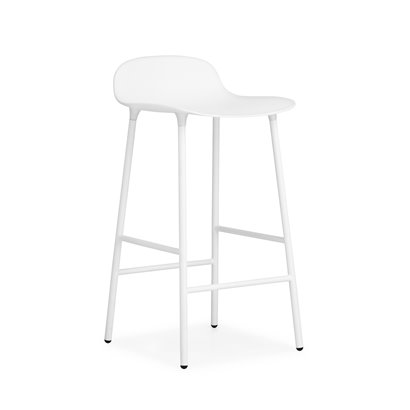 Tabouret Form - 65 cm, pieds en métal