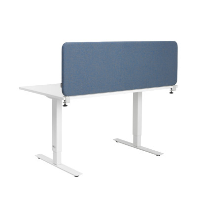 Bureau-afscherming Softline 30, 59 cm hoog boven het bureau