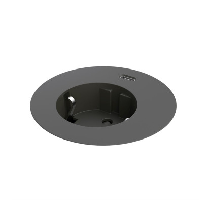 Tafelcontactdoos Powerdot Compact 62 - 1 El, 1 USB-C